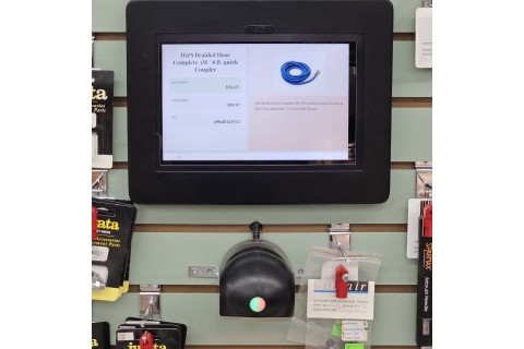Price Checker Kiosk — customer scan returns live product info