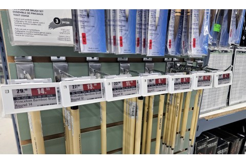 TAG21 — shelf-edge prices that change in moments